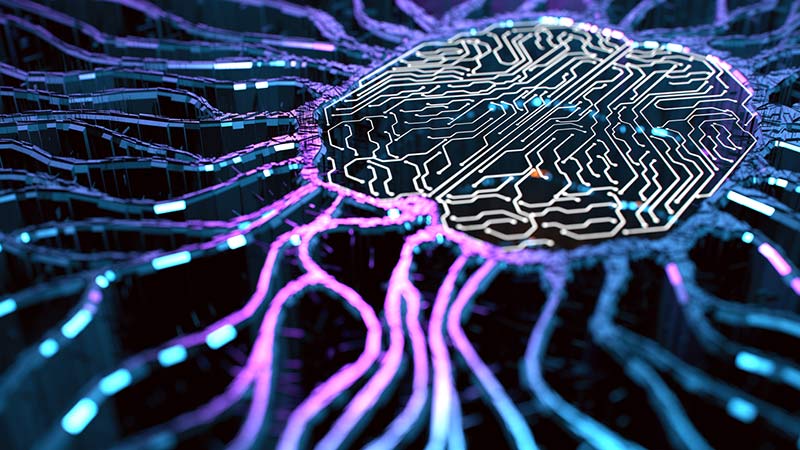 Abstract AI concept.