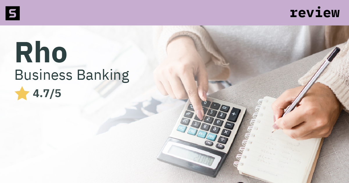 Rho business banking review image.