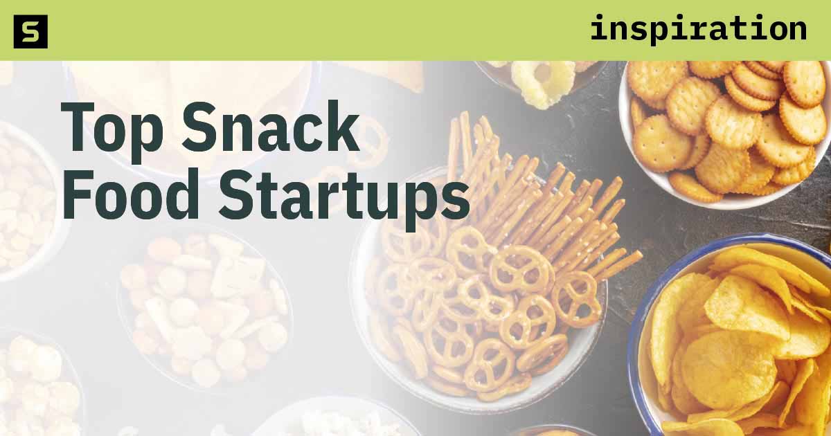 Variation of snack foods.