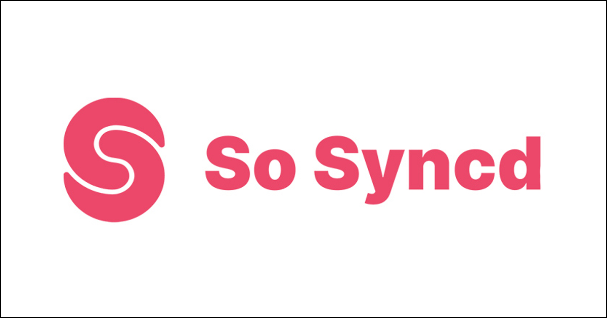 So Syncd logo.